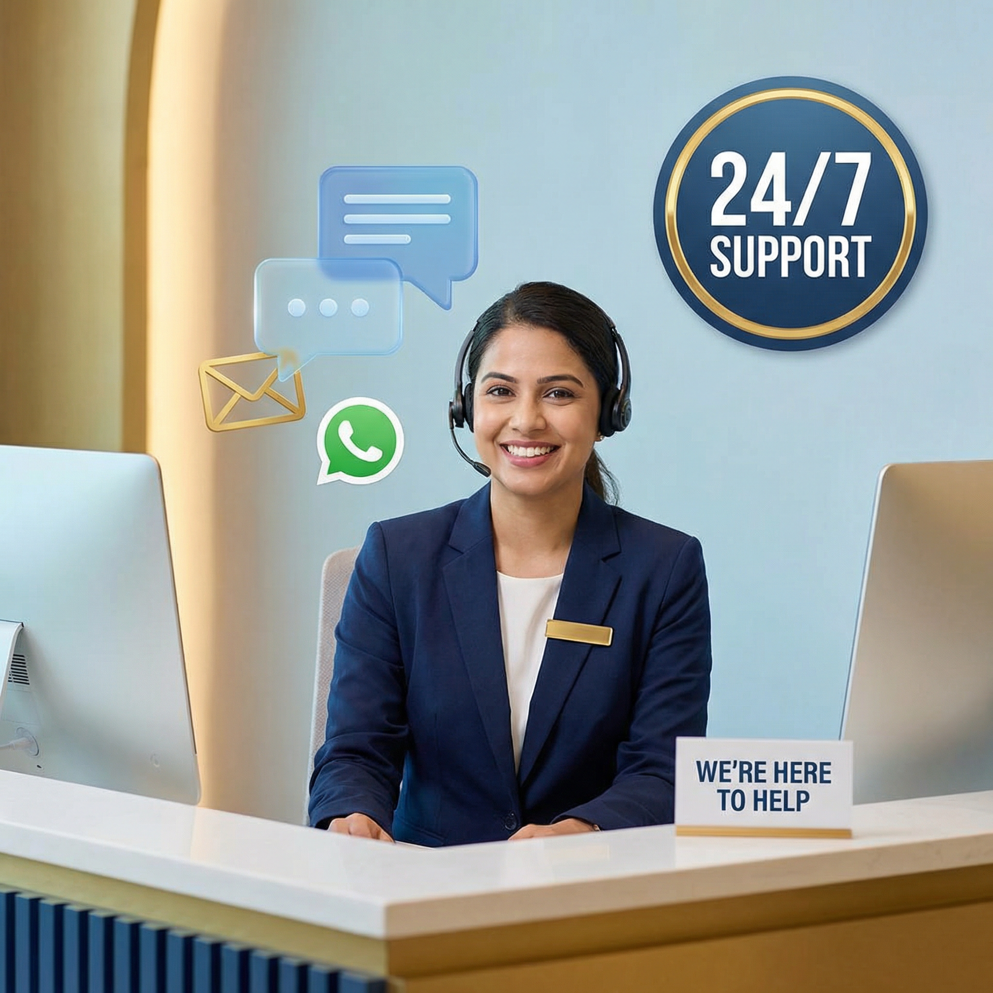 老虎机游戏24/7专业客户支持团队